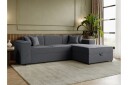 Bysantinsk Sovesofa Med 3 Seters Divan   Grå