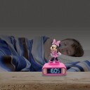 LEXIBOOK Disney Minnie vekkerklokke med 3Dnattlysfigur og spesielle ringetoner