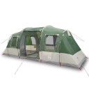 vidaXL telt for camping 4 personer grønn vanntett