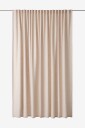 Ellos Home   Gardin med multibånd Judy Wide 1 pakning   Beige
