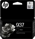 HP 937 svart blekkpatron original 4S6W5NE#30A