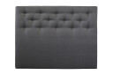 Sengegavl Belmond 160x130 cm Mørkgrå  