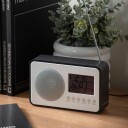 Karlsson Alarmklokke Fm Radio Svart