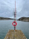 Komplett livredningsstasjon/livredningspost   3,5 meter redningsstige