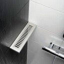 Unidrain Soap shelf | line | stainless steel brushed: column