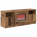 vidaXL Elektrisk peis Gammelt tre 98 x 28,5 x 40,5 cm Konstruert tre