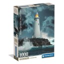 Clementoni Puslespill 1000 Brikker Lighthouse In The Storm