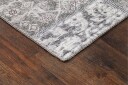Patchwork Wiltonteppe 80x300 cm Rektangulært - Sølv