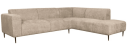 Trend Collection – Eden Høyre Hjørnesofa Clay Elite