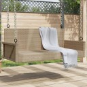  Huskebenk beige 119x56x48 cm polyrotting 365628