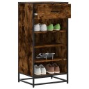  Skohylle røkt eik 48x38x97,5 cm konstruert tre 8721102842702