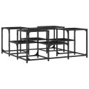  Salongbord svart 91x91x40 cm konstruert tre 8721012341241