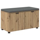 vidaXL Gangbenk Artisan Eik 80 x 38 x 46 cm