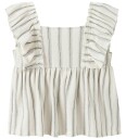 Name It Topp   NkfHerine   Mandelmelk   Name It   6 år 116   Singlet   Hvit