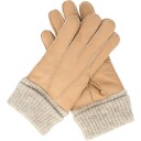 Whistler Desiree Shearling Hansker Dame Beige M