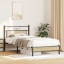  Sengeramme uten madrass sonoma eik 107x203 cm konstruert tre 4106940