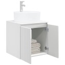 Vegghengt vaskeservant Hvit 49,5 x 44,5 x 65 cm Konstruert tre