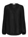 Rosemunde Rwroa Ls Long Blouse - Black - 36