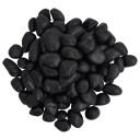 Vidaxl Polerte Småstein 10 kg Svart 2-5 cm