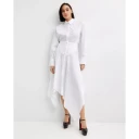 Mugler Dame Kjoler Hvit S,