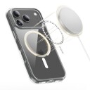 Tech-Protect iPhone 17 Pro Flexair MagSafe Hybrid-deksel Gjennomsiktig
