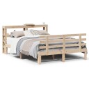  Sengeramme med hodegavl 140x190 cm heltre furu