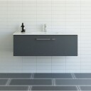 Dansani Mido+ møbelpakke 121x45,5 cm matt grå