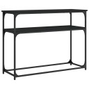  Konsollbord svart 100x35,5x75 cm konstruert tre 8720845420161