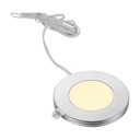 CONECTO HLF01R LAMPE I BØRSTET NIKKEL 3W 