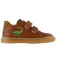 Angulus Sko Cognac m. Dinosaur Angulus 23 Sko Brun