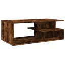  Salongbord røkt eik 102x55x35 cm konstruert tre 848014