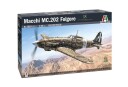 Italeri 1:32 Macchi M.C. 202 Folgore modellbyggesett med foto-etsede deler
