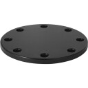 50 mm Blindflens svart PEH Geberit