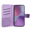 Trolsk Lommebokdeksel med Sommerfugl (iPhone 17e/16e) Lyselilla