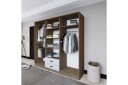 Yaman Garderobe 180x190 cm - Lys brun