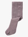 Name It Wakma Wool Blend Structure Pantyhose Lilla 50/56