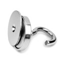 SuperMagneter Skive Ø 52 X 3 Mm I Metall   Forsenket Hull   Stor Underlagsskive