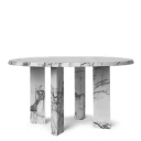 Ferm Living Taula Sofabord   White/Charcoal