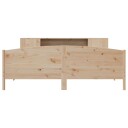  Seng med bokhylle uten madrass 180x200 cm heltre furu 3323056