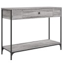  Konsollbord grå sonoma 100x34,5x75 cm konstruert tre 8720845421144