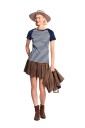 Burda 6028 - T-skjorte EUR: 34-48, US: 8-22