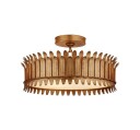 Leslie 16" taklampa Gilded Iron