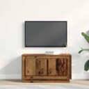  TV møbel Gammelt tre 80 x 35 x 45 cm Konstruert tre