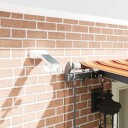 Automatisk Uttrekkbar Markise med LED Gul og Oransje 600x300 cm