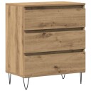  Sideboard med Skuffer Artisan Eik 60x35x70 cm Ingeniørtre