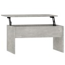 vidaXL Salongbord betonggrå 80x50,5x41,5 cm konstruert tre