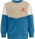 Hummel Collegegenser hmlFINN Vallarta Blue 74 Collegegenser Beige Blå
