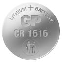 GP Batteries CR1616 3V Knappcellebatteri - Litium, 1 stk