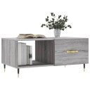  Salongbord grå sonoma 90x50x40 cm konstruert tre 8720845441142