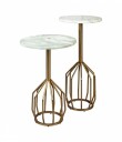 Dutchbone Salerno Sidebord 30x30 cm grønn